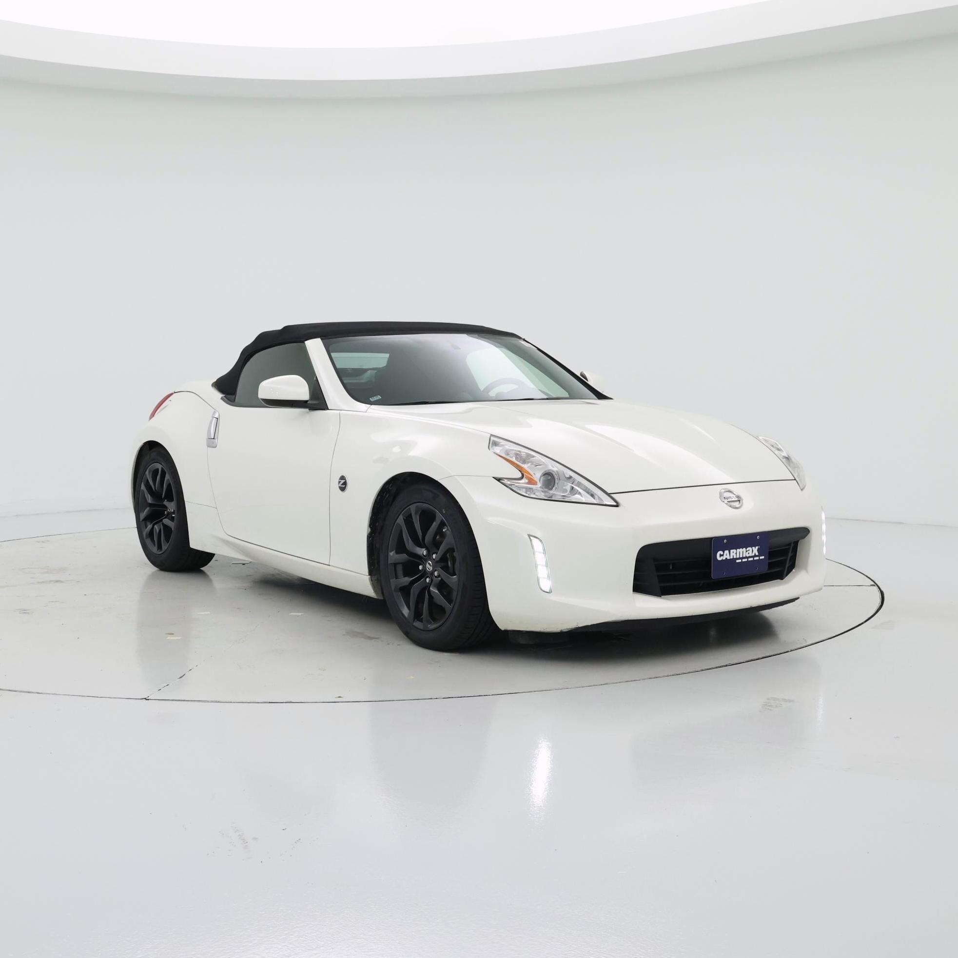 White 2017 Nissan 370Z Convertible Rear-Wheel Drive Automatic