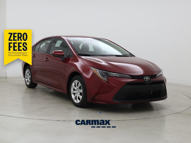 Red 2026 Toyota Corolla Sedan Front-Wheel Drive Automatic