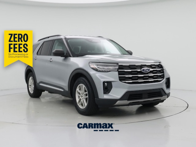 Silver 2025 Ford Explorer SUV / Crossover Rear-Wheel Drive Automatic