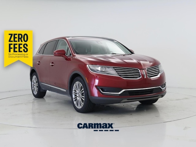 Red 2018 Lincoln MKX SUV / Crossover All-Wheel Drive Automatic