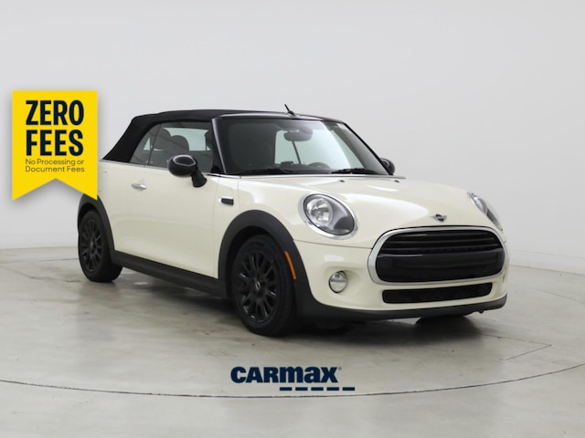 White 2019 MINI Cooper Convertible Front-Wheel Drive Automatic