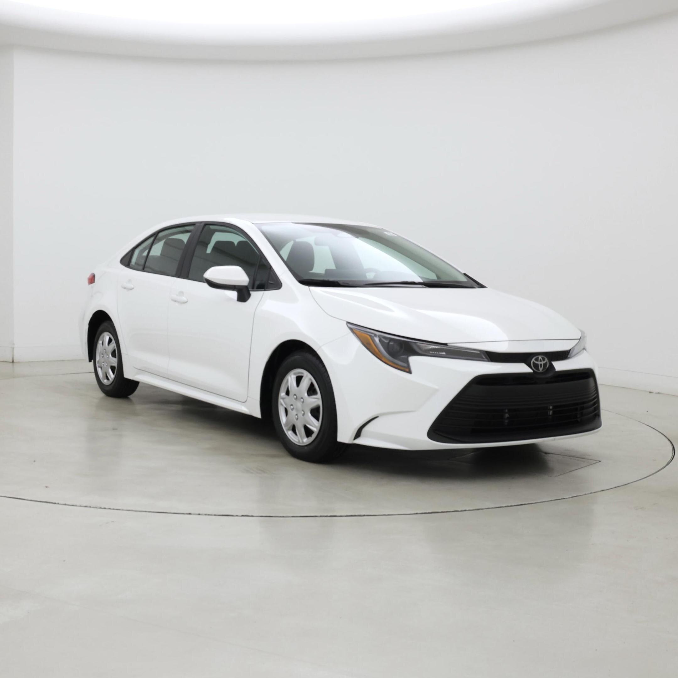 White 2026 Toyota Corolla Sedan Front-Wheel Drive Automatic