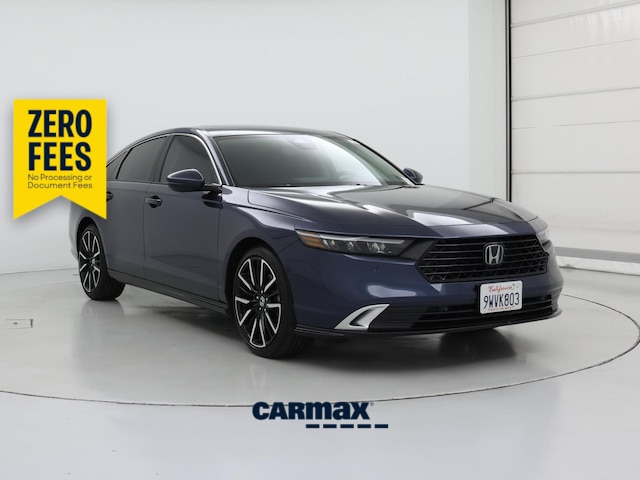Blue 2025 Honda Accord Hybrid Sedan Front-Wheel Drive Automatic
