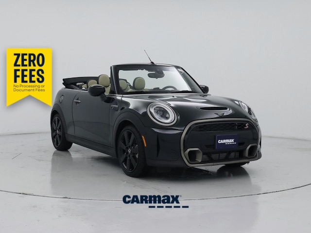 Green 2024 MINI Cooper Convertible Front-Wheel Drive Automatic