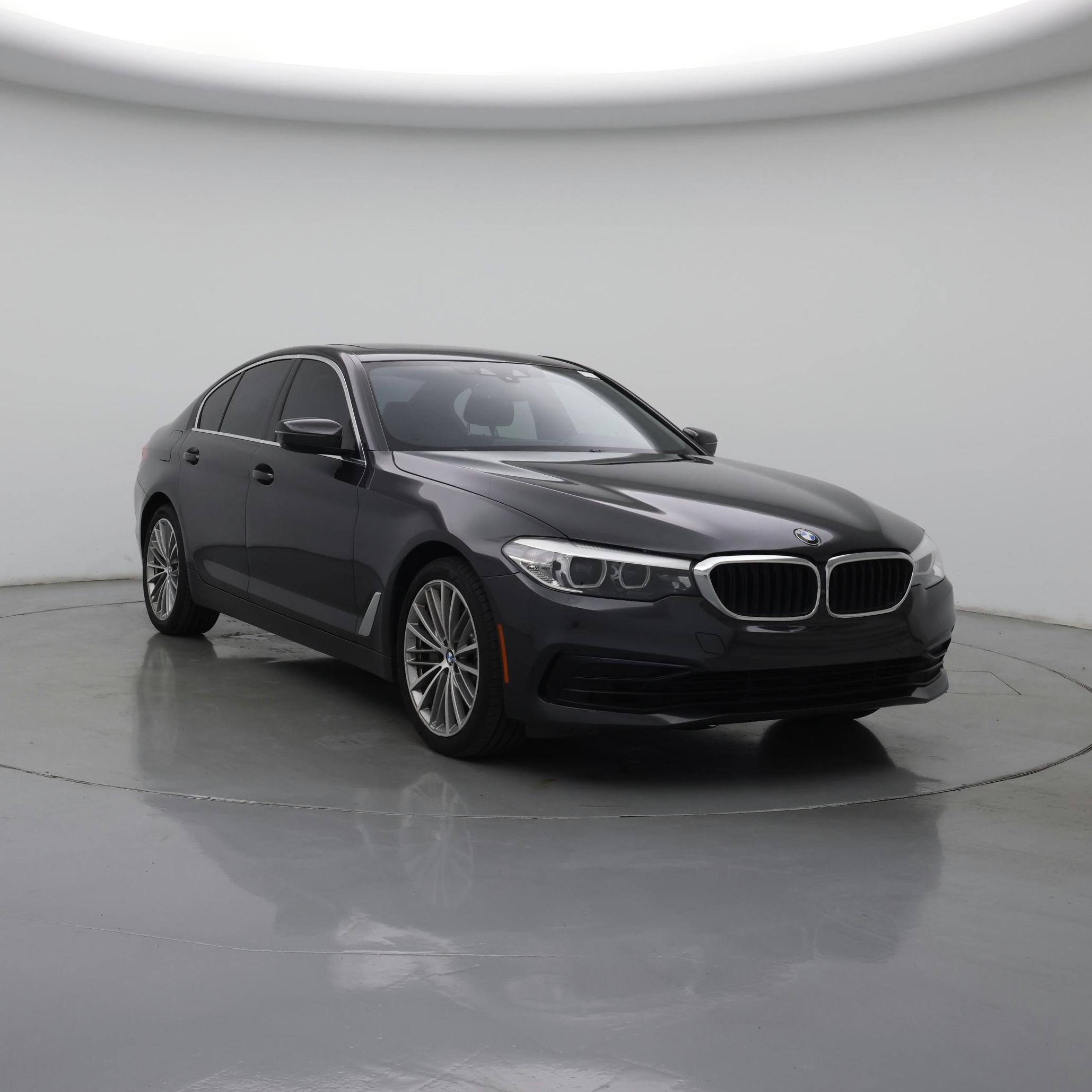 Gray 2020 BMW 5 Series Sedan Rear-Wheel Drive Automatic