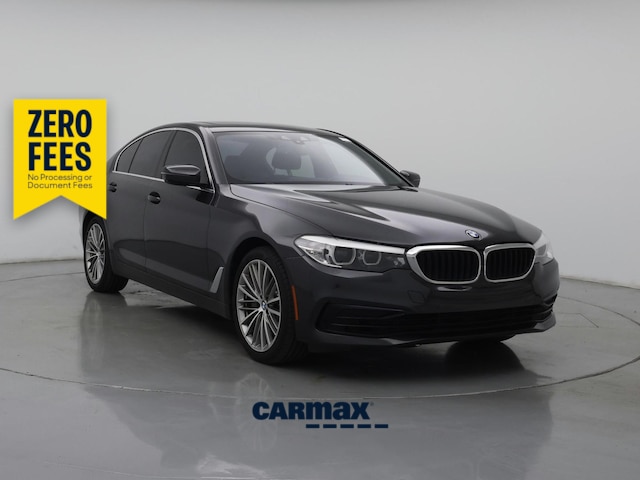 Gray 2020 BMW 5 Series Sedan Rear-Wheel Drive Automatic