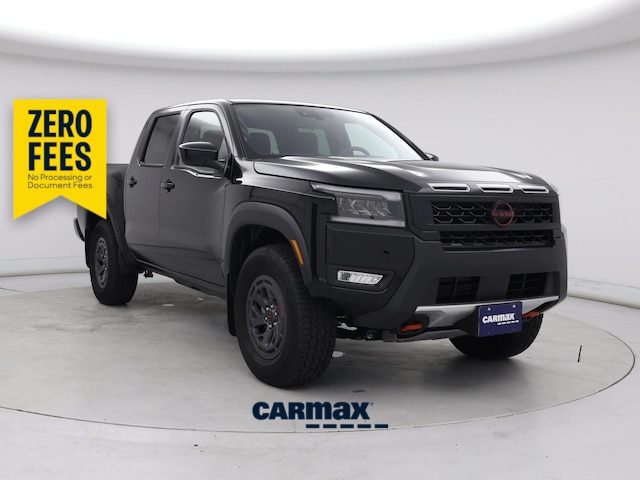 Black 2026 Nissan Frontier Pickup Truck Four-Wheel Drive Automatic