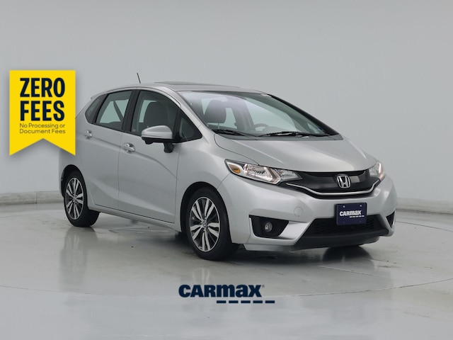 Silver 2015 Honda Fit Hatchback Front-Wheel Drive Automatic