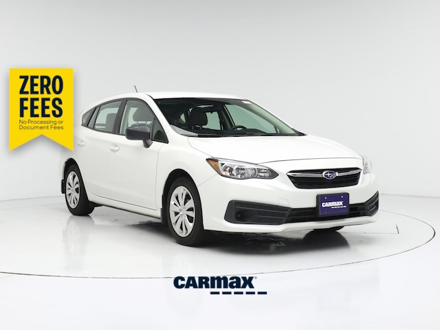 White 2022 Subaru Impreza Sedan Manual