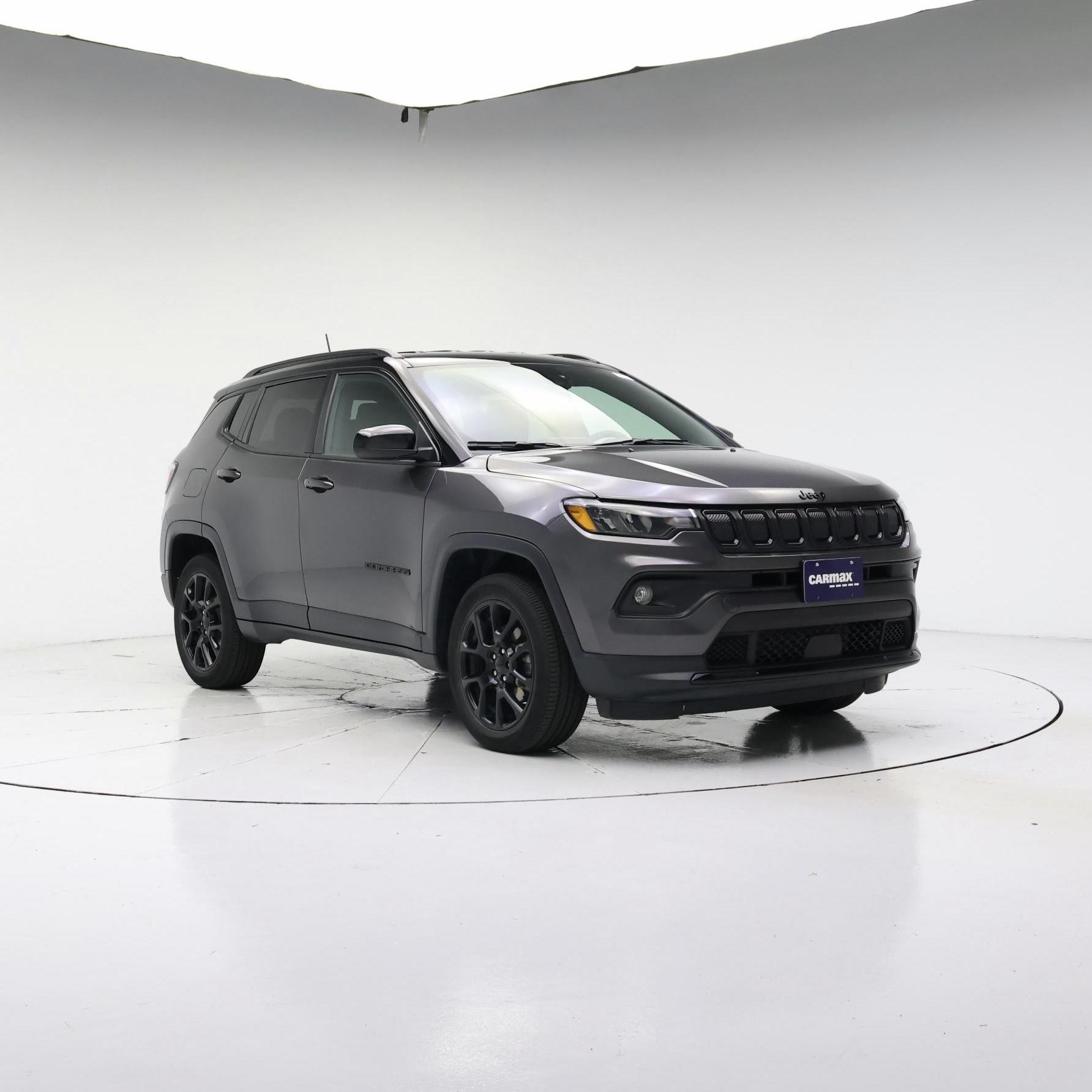 Gray 2022 Jeep Compass SUV / Crossover Four-Wheel Drive Automatic