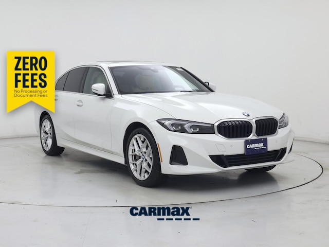 White 2025 BMW 3 Series Sedan Rear-Wheel Drive Automatic