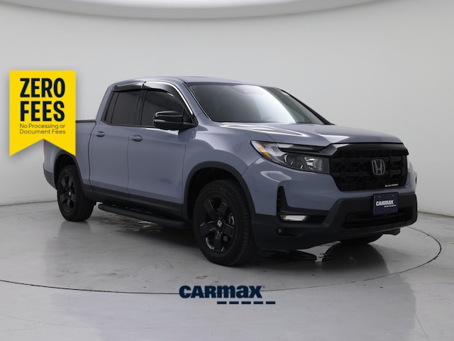 Blue 2025 Honda Ridgeline Pickup Truck All-Wheel Drive Automatic
