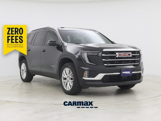 Black 2024 GMC Acadia SUV / Crossover Front-Wheel Drive Automatic