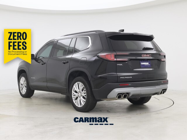 Black 2024 GMC Acadia SUV / Crossover Front-Wheel Drive Automatic
