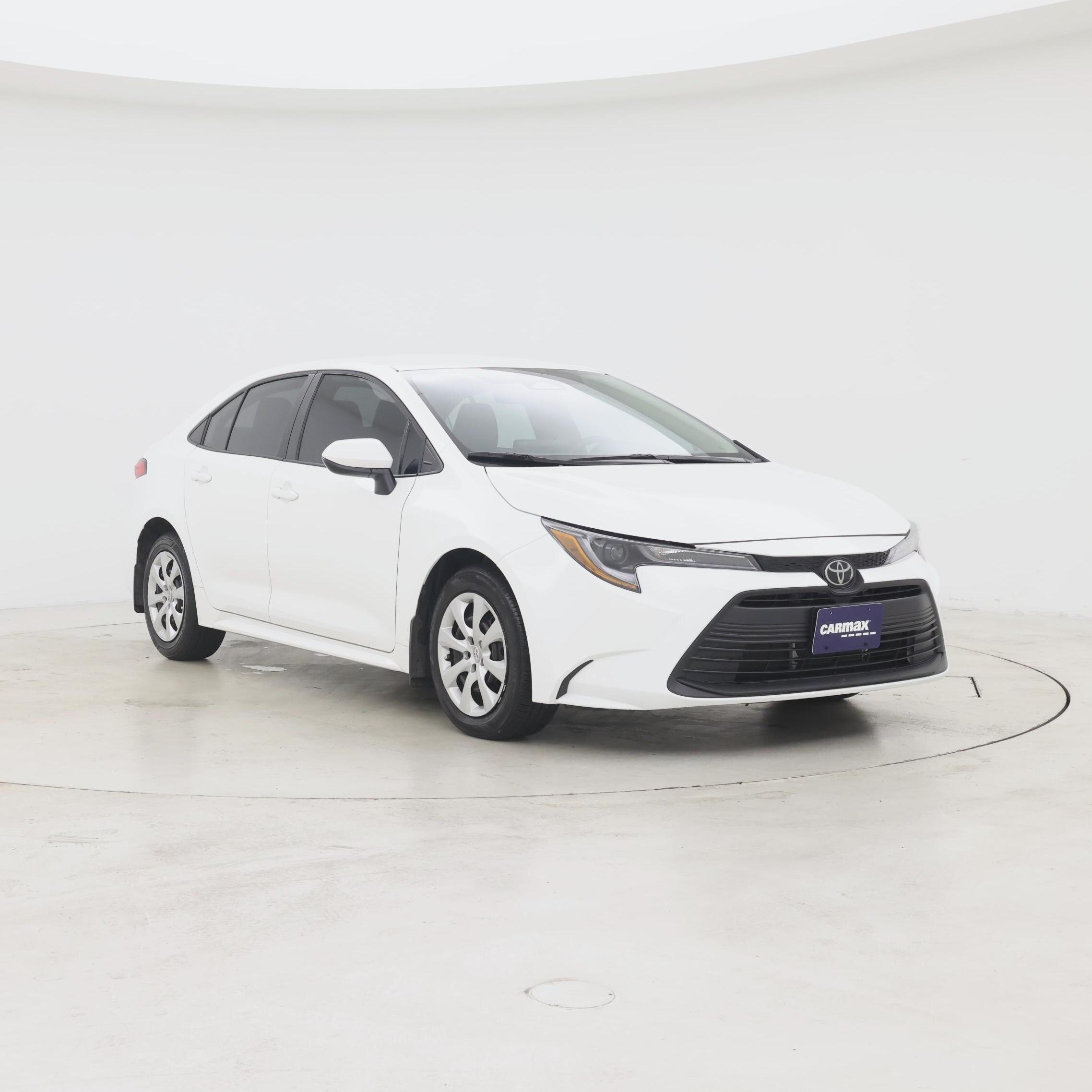 White 2026 Toyota Corolla Sedan Front-Wheel Drive Automatic