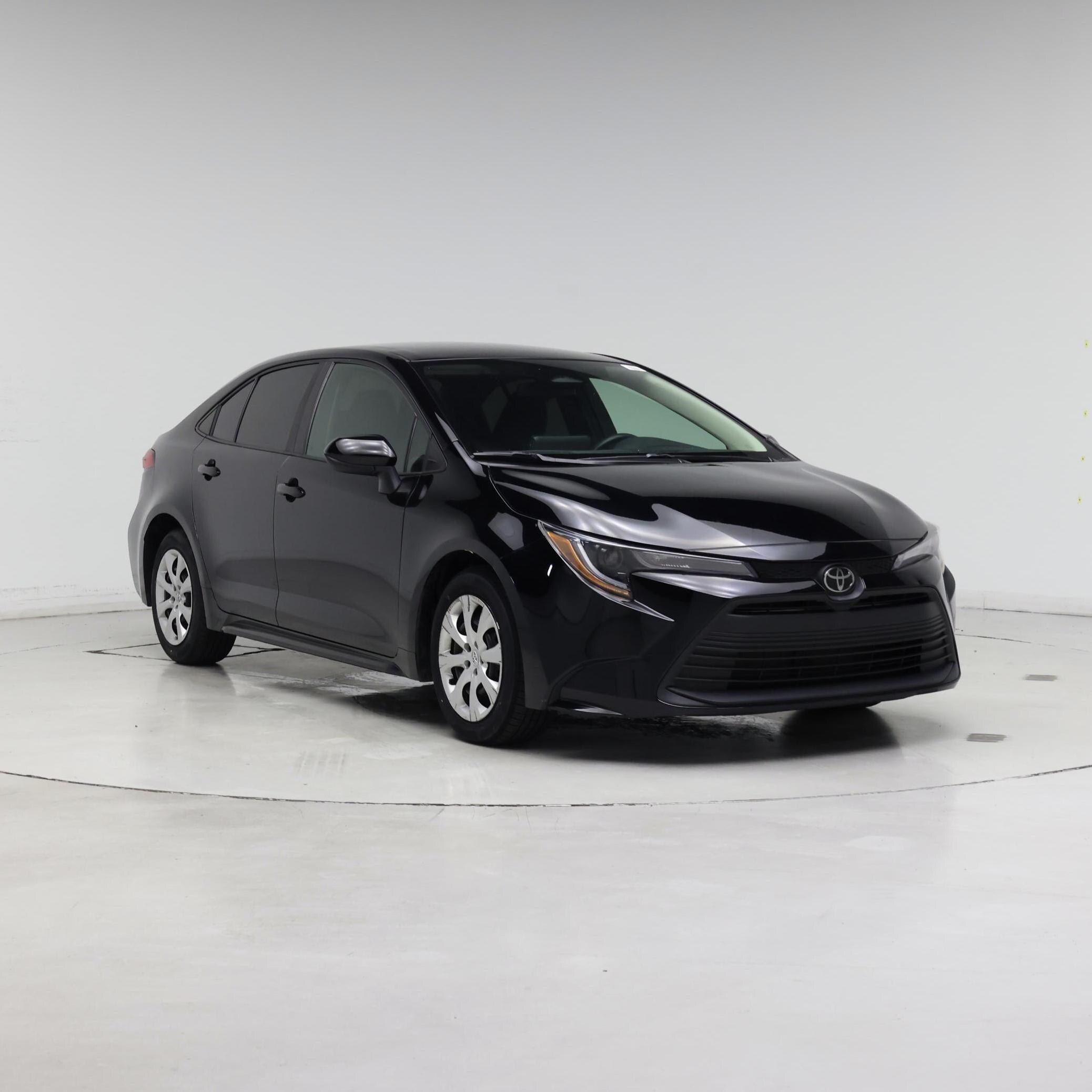 Black 2024 Toyota Corolla Sedan Front-Wheel Drive Automatic
