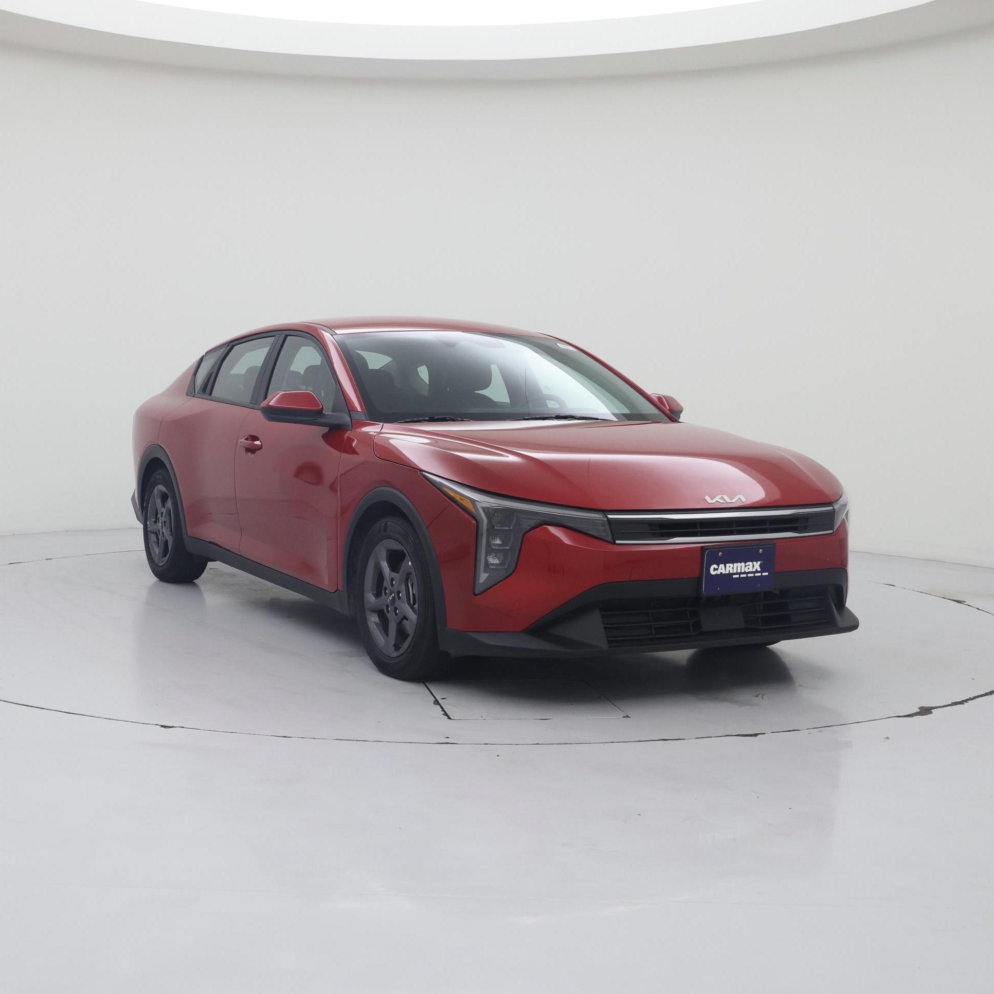 Red 2025 Kia K4 Sedan Front-Wheel Drive Automatic