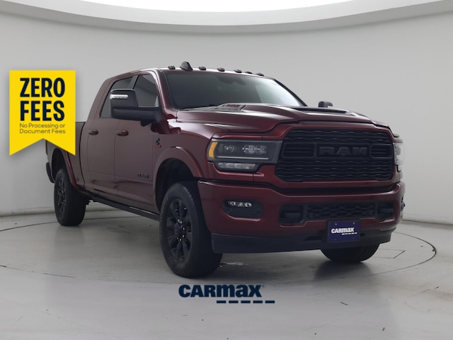Red (Burgundy) 2024 RAM 2500 Pickup Truck Four-Wheel Drive 6-Speed Automatic