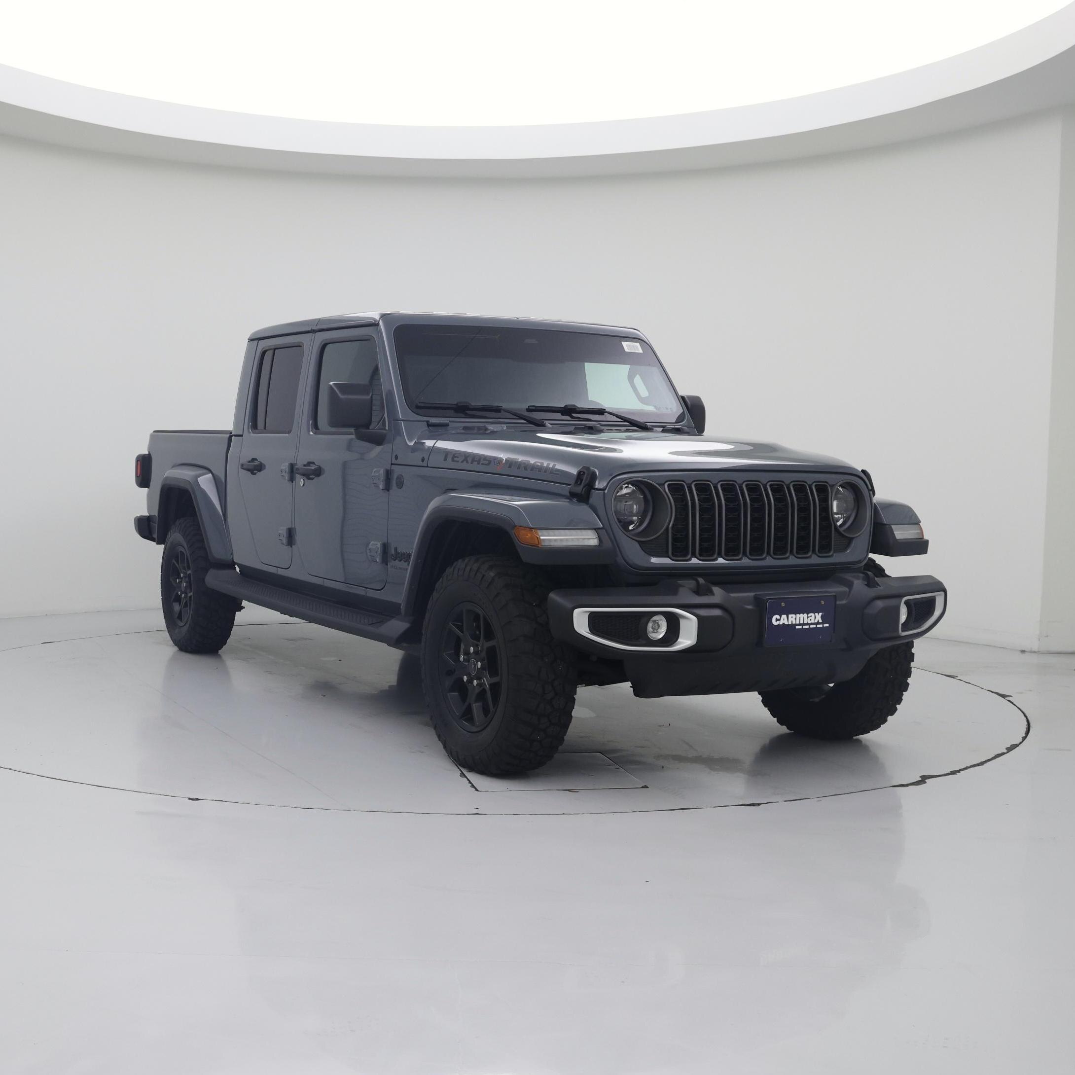 Gray 2026 Jeep Gladiator Pickup Truck Four-Wheel Drive Automatic