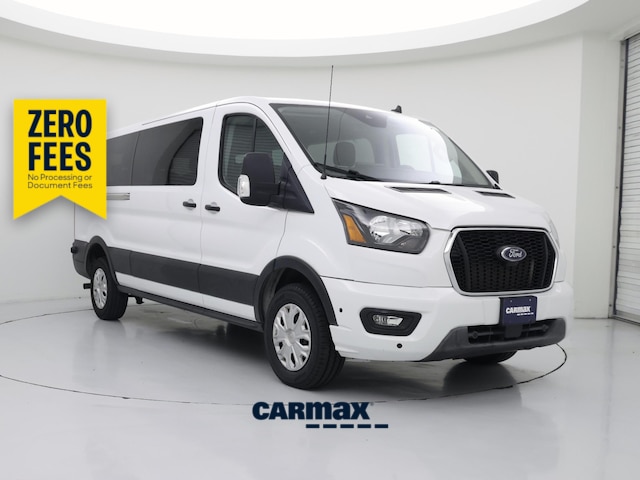 White 2024 Ford Transit Passenger Van Rear-Wheel Drive Automatic