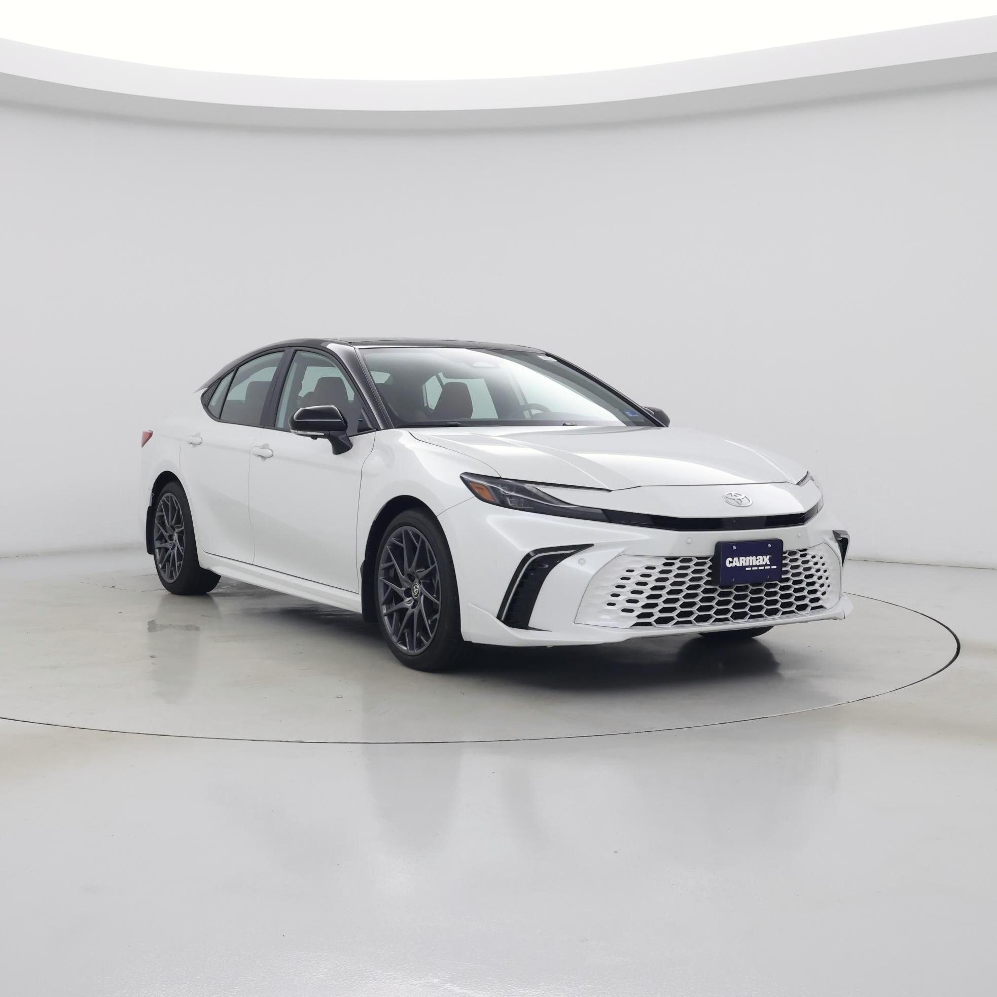 White 2025 Toyota Camry Sedan All-Wheel Drive Automatic
