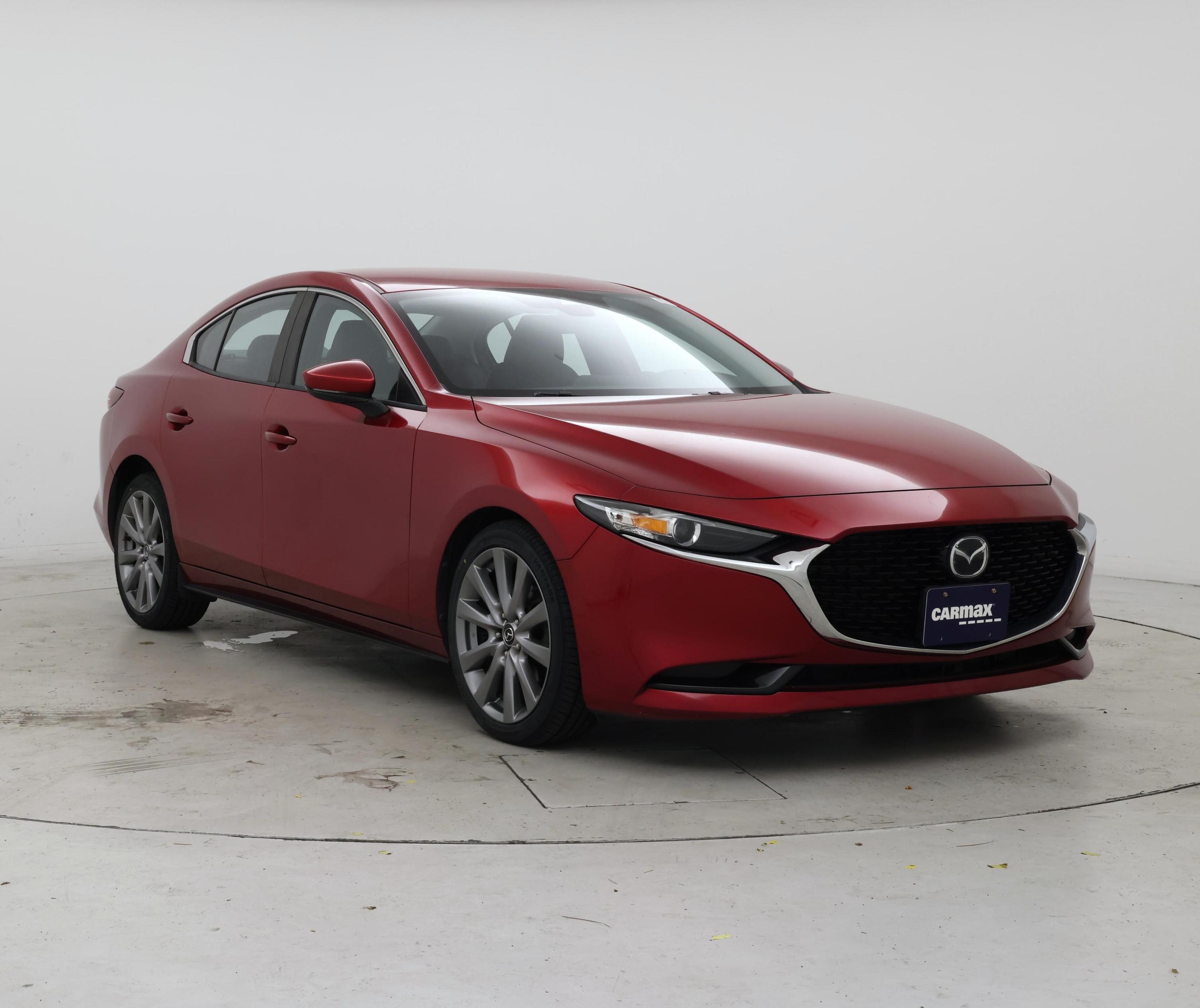 Red 2019 Mazda MAZDA3 Sedan All-Wheel Drive Automatic