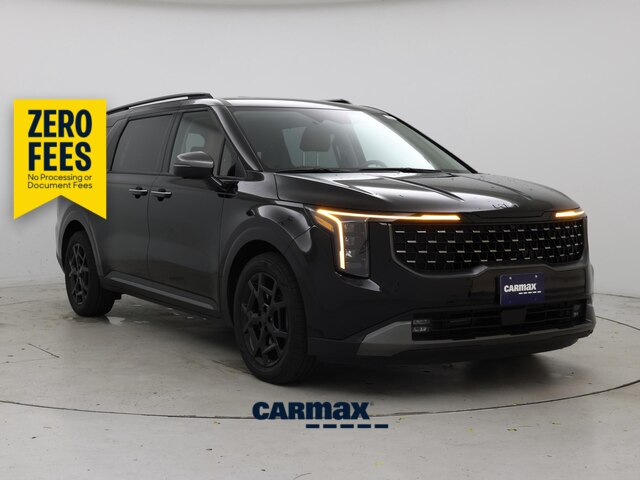 Black 2026 Kia Carnival Hybrid Minivan Front-Wheel Drive Automatic