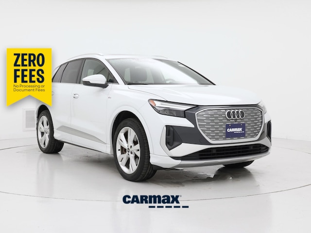White 2023 Audi Q4 e-tron SUV / Crossover All-Wheel Drive Automatic