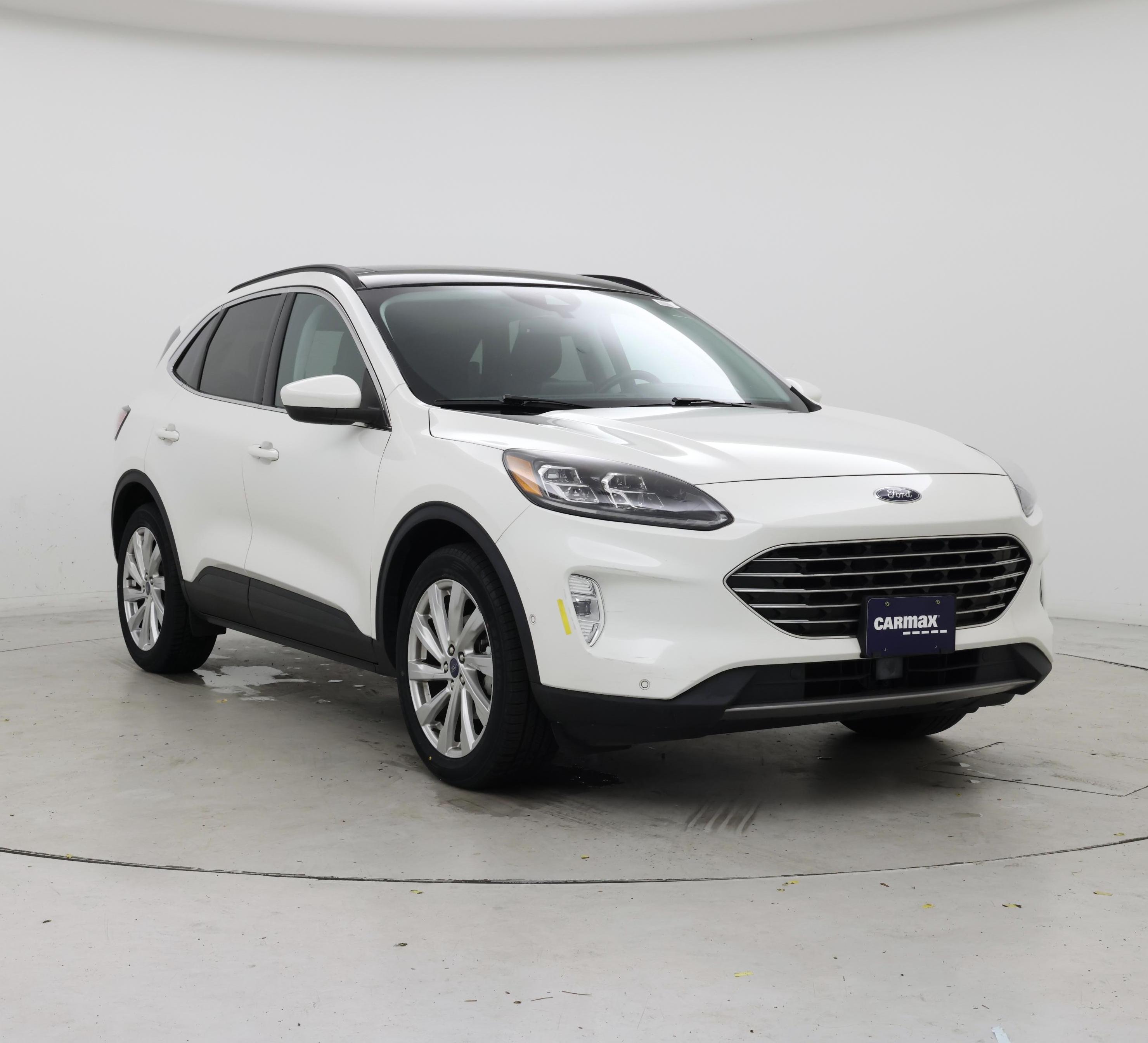 White 2021 Ford Escape Hybrid SUV / Crossover All-Wheel Drive Automatic