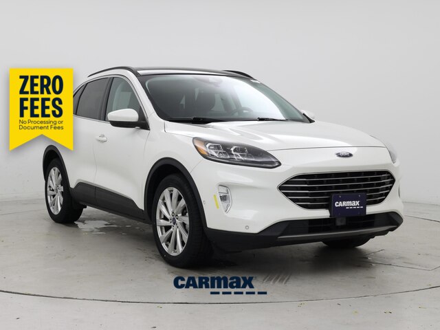 White 2021 Ford Escape Hybrid SUV / Crossover All-Wheel Drive Automatic