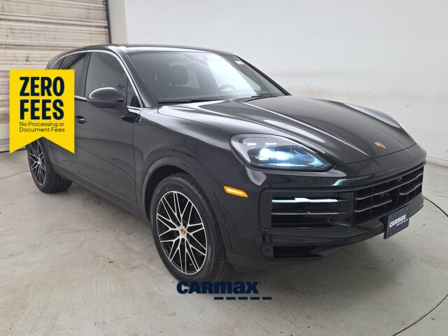 Black 2025 Porsche Cayenne SUV / Crossover All-Wheel Drive Automatic
