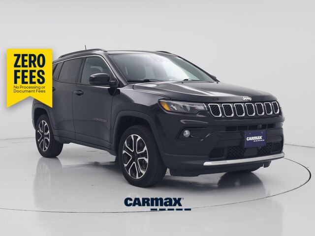 Black 2023 Jeep Compass SUV / Crossover Four-Wheel Drive Automatic