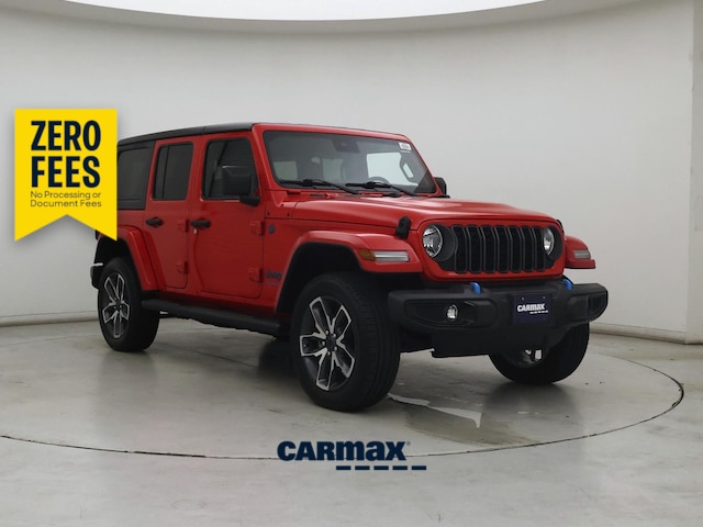 Red 2024 Jeep Wrangler 4xe SUV / Crossover Four-Wheel Drive Automatic
