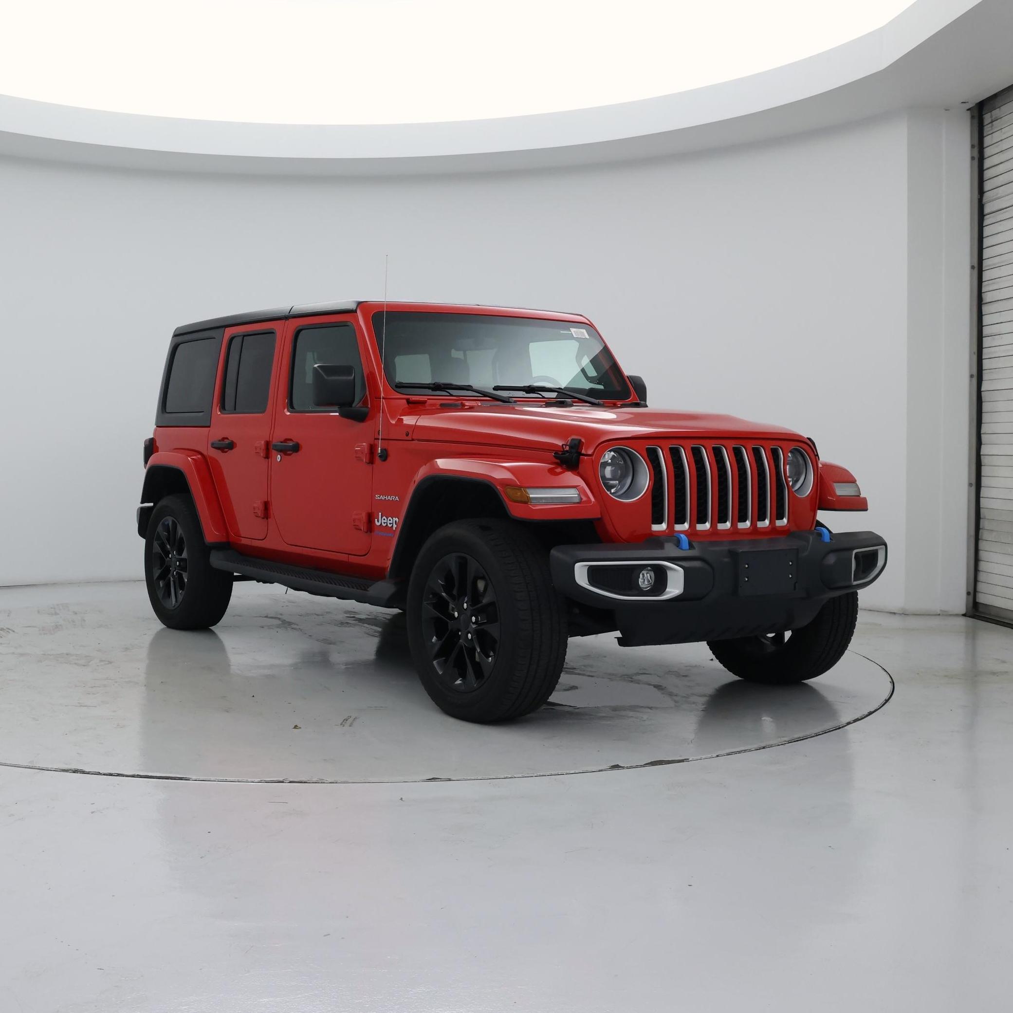 Red 2023 Jeep Wrangler 4xe SUV / Crossover Four-Wheel Drive Automatic