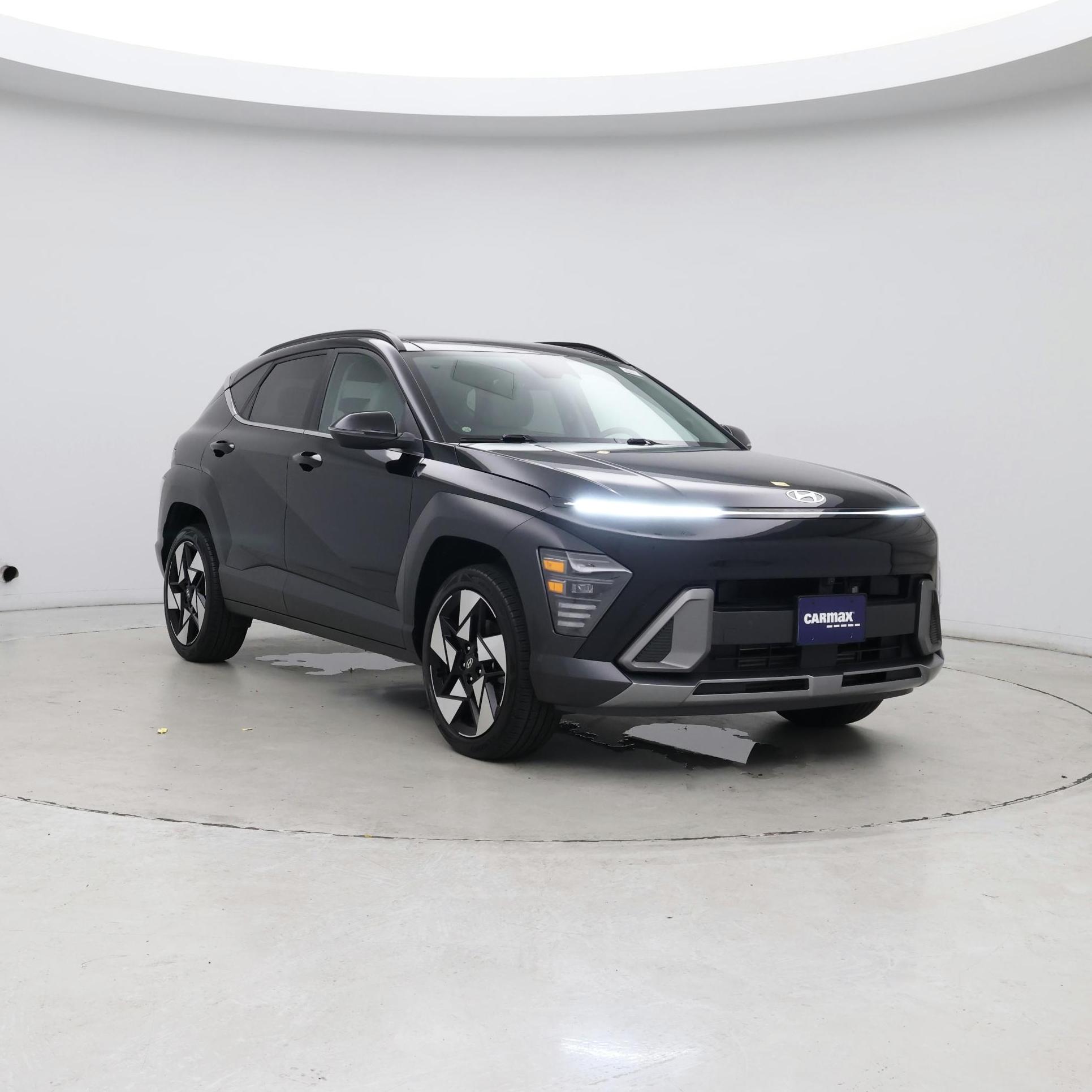 Black 2024 Hyundai Kona SUV / Crossover All-Wheel Drive Automatic