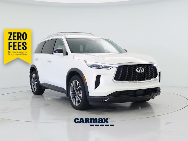 White 2025 INFINITI QX60 SUV / Crossover All-Wheel Drive Automatic