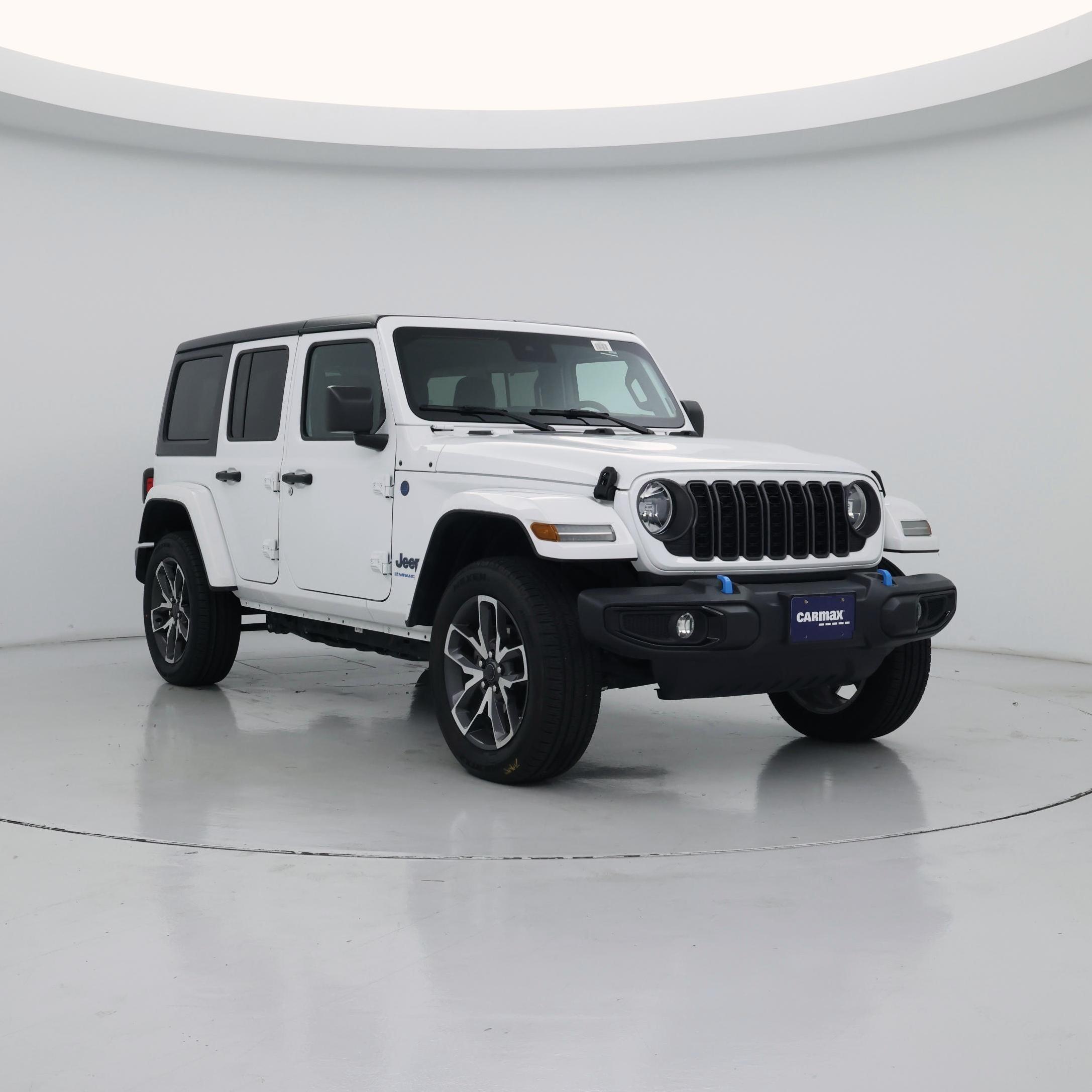White 2024 Jeep Wrangler 4xe SUV / Crossover Four-Wheel Drive Automatic