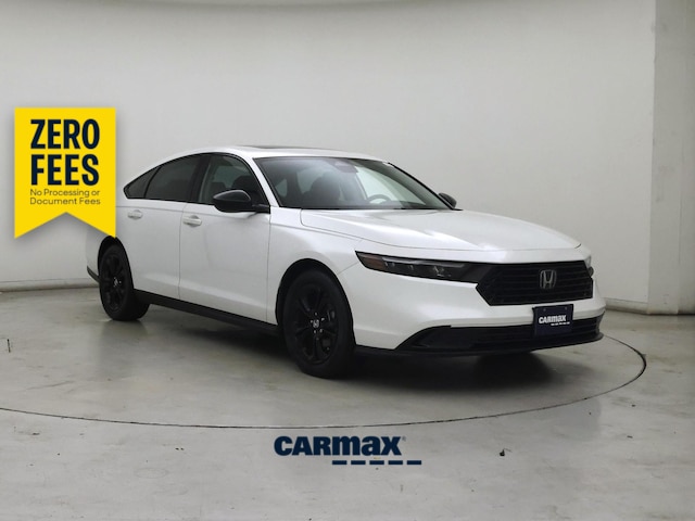 White 2025 Honda Accord Sedan Front-Wheel Drive Automatic