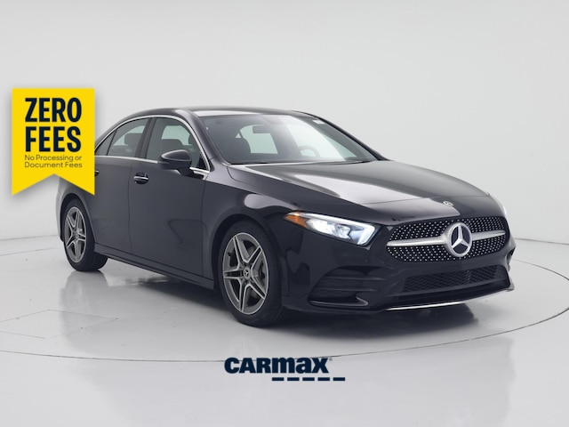 Black 2021 Mercedes-Benz A-Class Sedan All-Wheel Drive Automatic