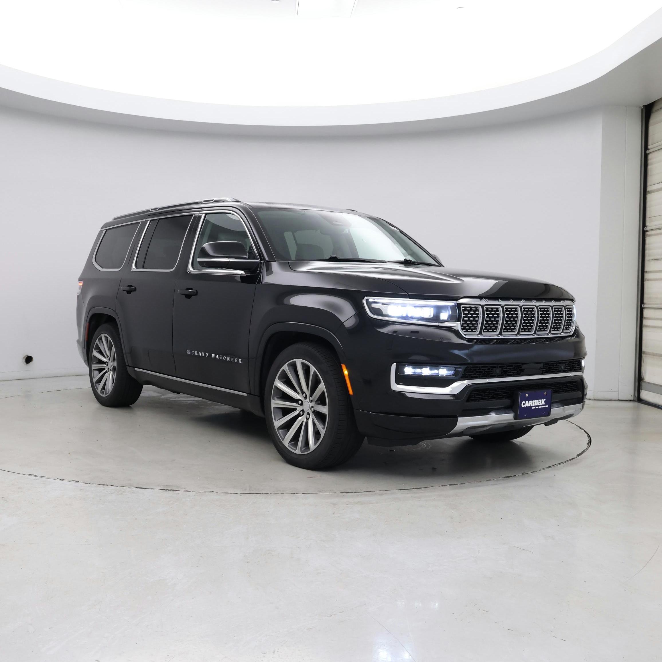 Black 2023 Jeep Grand Wagoneer SUV / Crossover Four-Wheel Drive Automatic