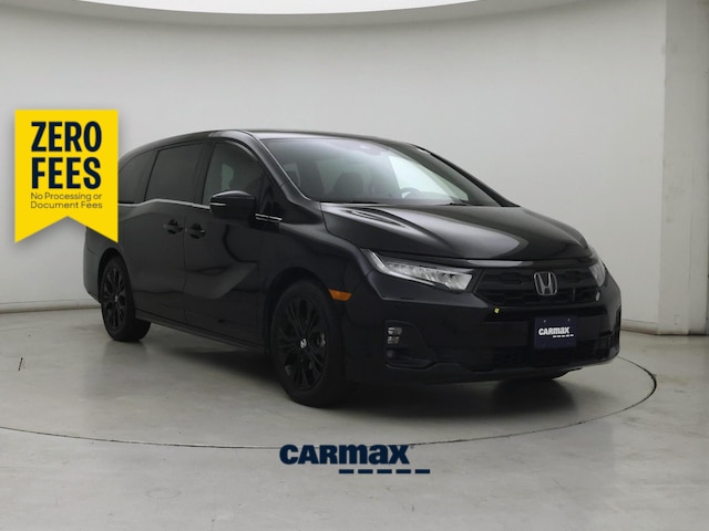 Black 2025 Honda Odyssey Minivan Front-Wheel Drive Automatic