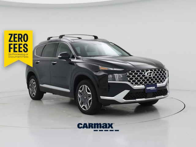 Black 2023 Hyundai Santa Fe Hybrid Plug-In SUV / Crossover All-Wheel Drive Automatic