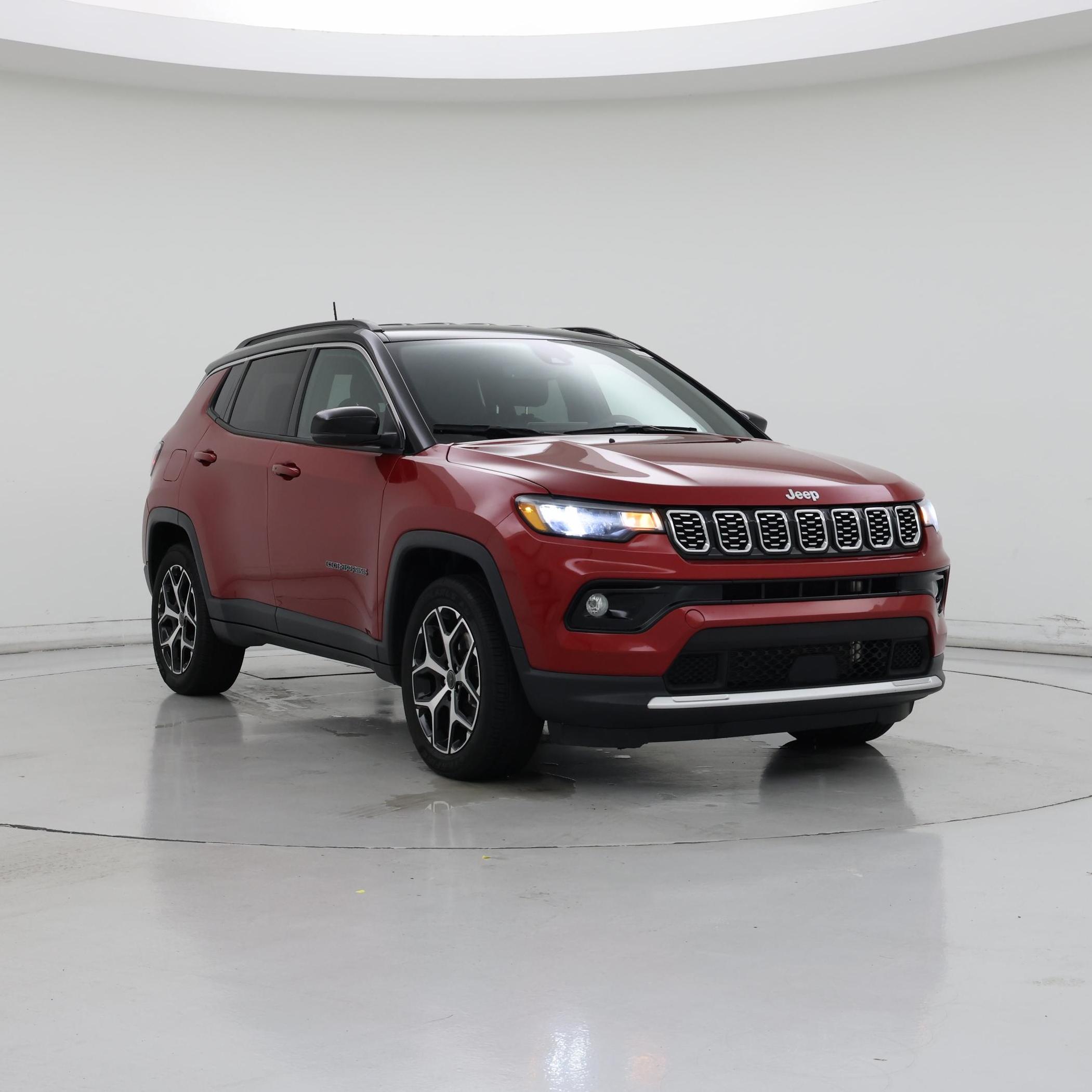 Red 2025 Jeep Compass SUV / Crossover Four-Wheel Drive Automatic