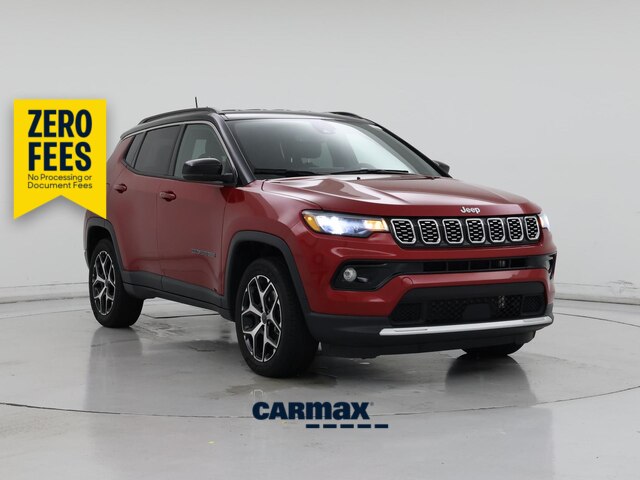 Red 2025 Jeep Compass SUV / Crossover Four-Wheel Drive Automatic