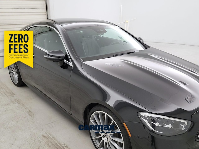 Black 2023 Mercedes-Benz E-Class Convertible Rear-Wheel Drive Automatic