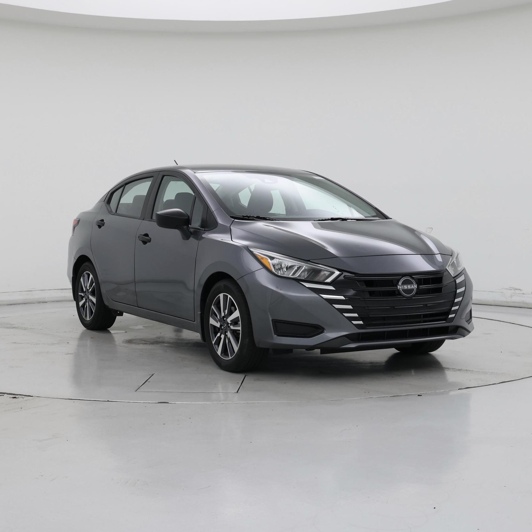 Gray 2024 Nissan Versa Sedan Front-Wheel Drive Automatic