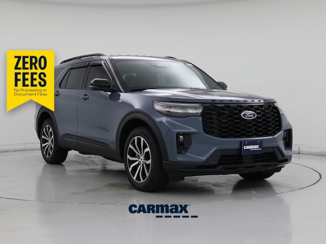 Blue 2025 Ford Explorer SUV / Crossover All-Wheel Drive Automatic