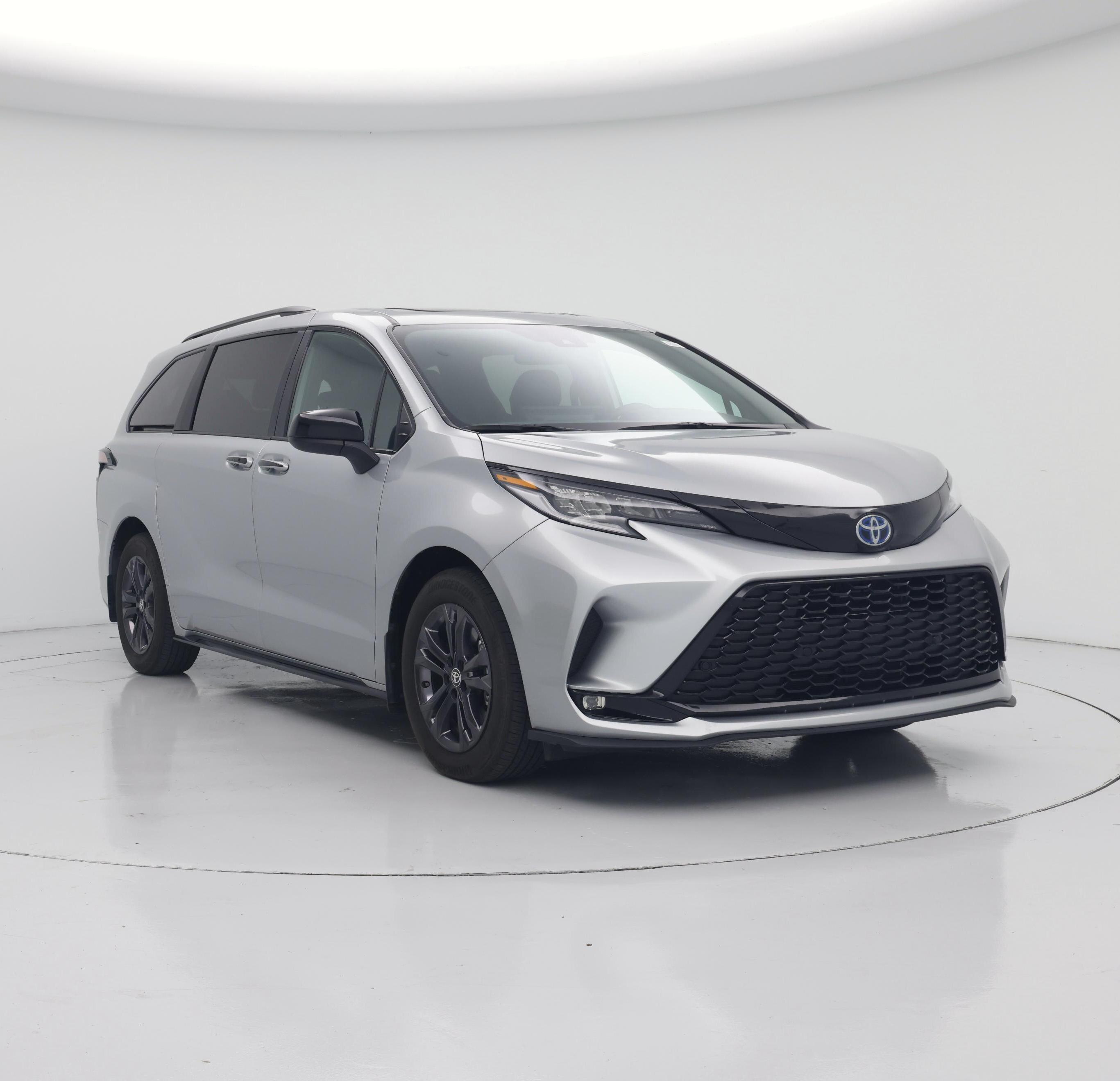 Gray 2025 Toyota Sienna Minivan All-Wheel Drive Automatic