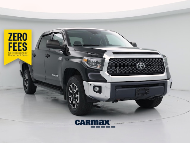 Black 2021 Toyota Tundra Pickup Truck Four-Wheel Drive Automatic