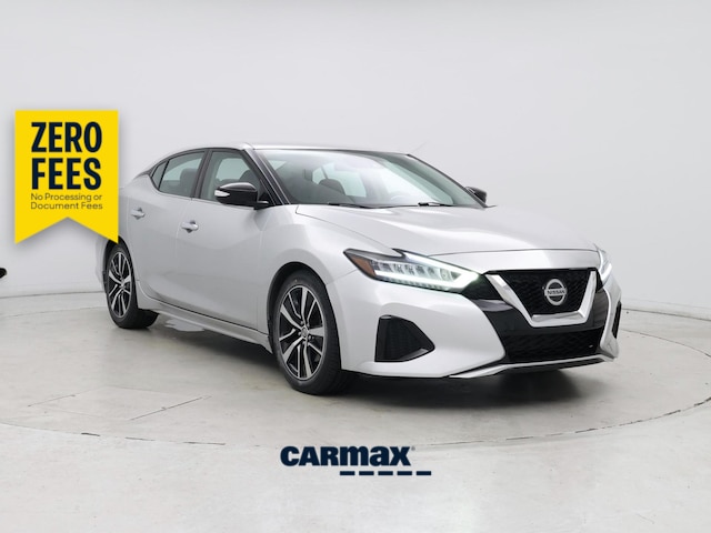 Silver 2021 Nissan Maxima Sedan Front-Wheel Drive Automatic
